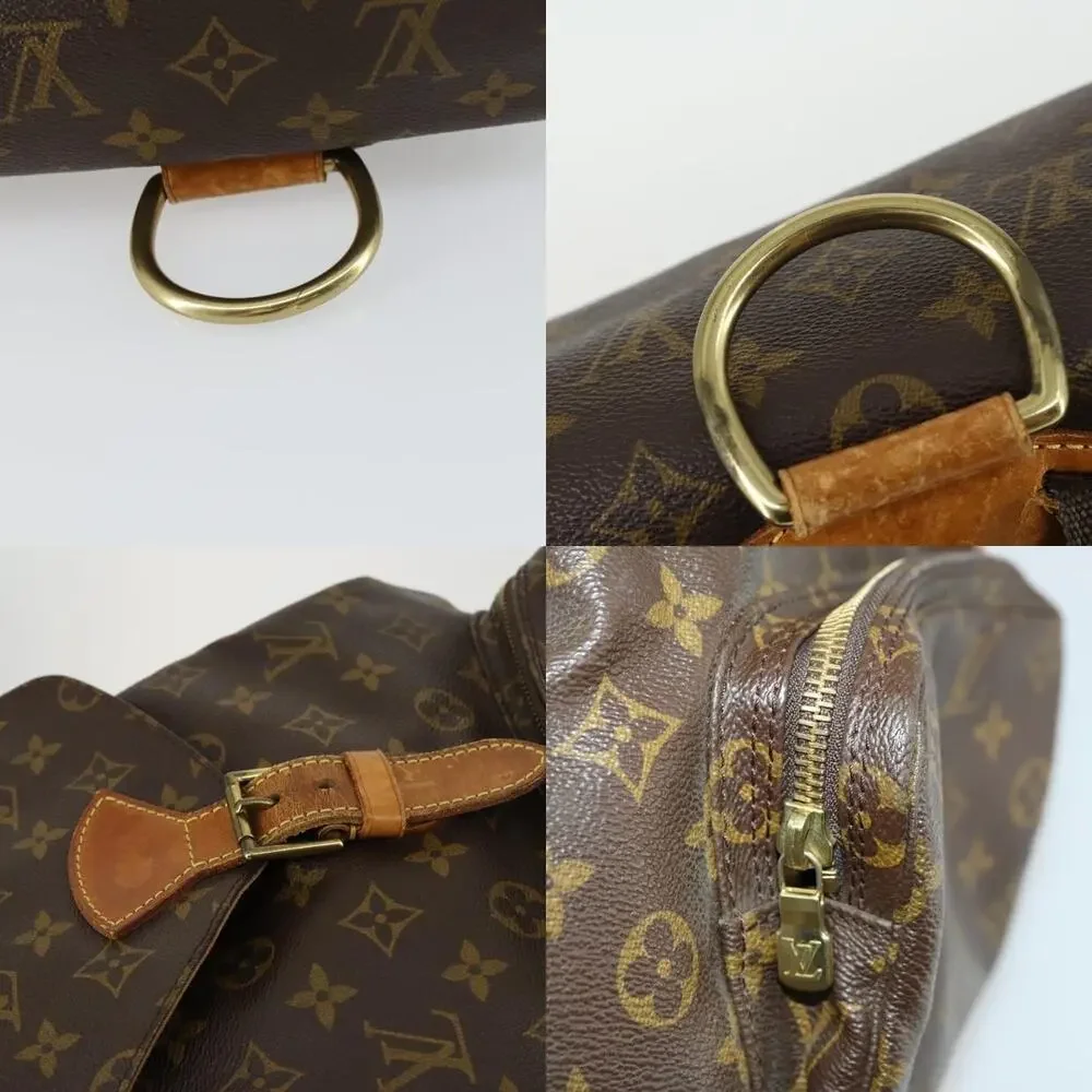 Louis Vuitton Monogram Montsouris GM Backpack Brown